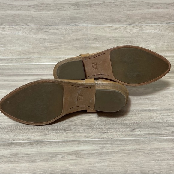 FRYE / Ray Harness Leather Booties Size 6 - Picture 10 of 10